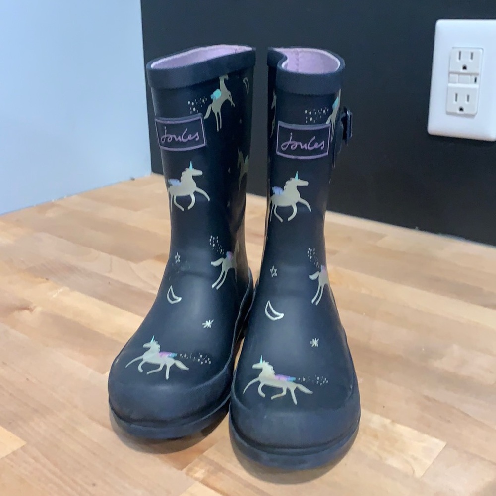 Joules- Girls rain boots- size 1